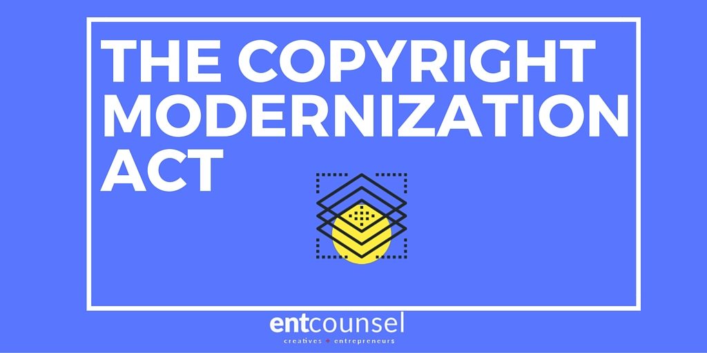 The Copyright Modernization Act